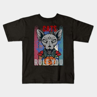 Cats Rule You Kids T-Shirt